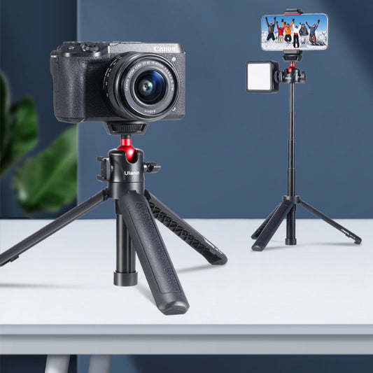 Extendable Phone Tripod With Cold Shoe