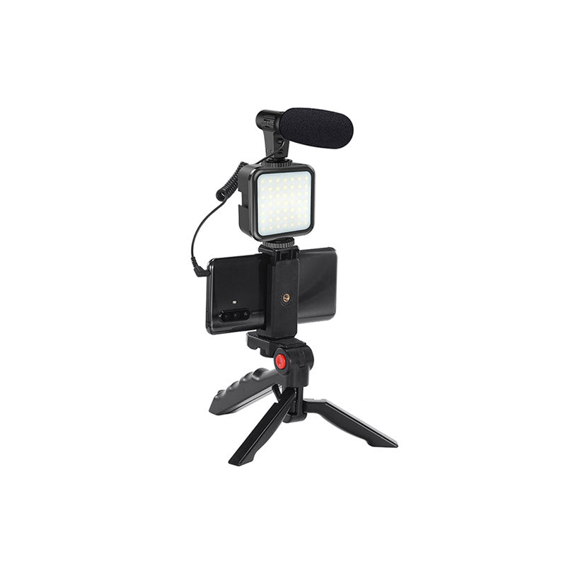 Portable Vlogging Kit With Tripod Bluetooth Control